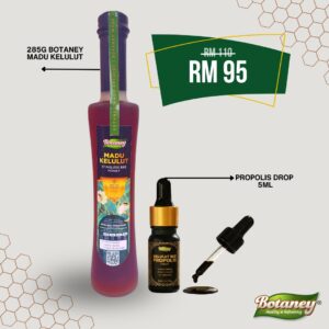 Combo Propolis + Madu Kelulut 285g